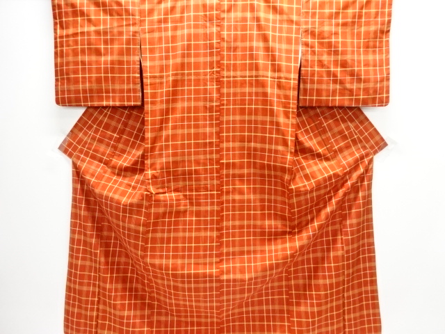 Japanese Kimono / Tsumugi Omeshi Silk